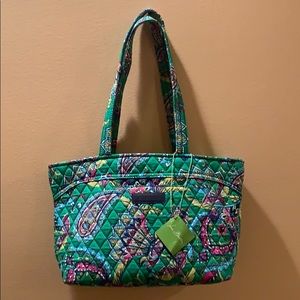 Vera Bradley “Emerald Paisley” Tote